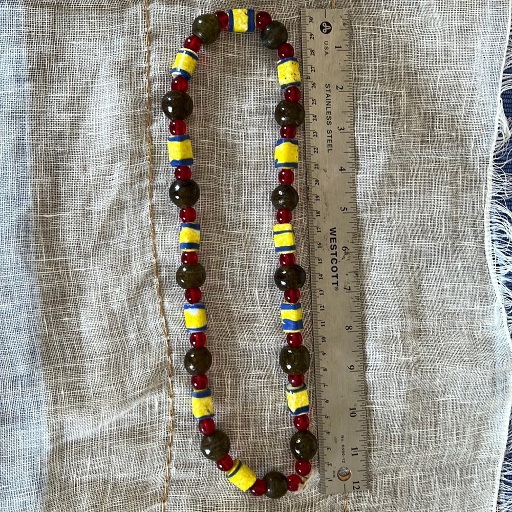 Glass Bead Necklace